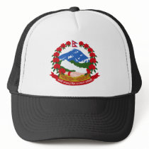Nepal Coat of Arms Mesh Hat