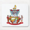 Nepal Coat of Arms Mousepad