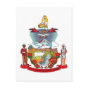 Nepal Coat of Arms postcards