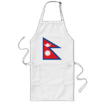 Nepal Flag Apron by FlagTshirts Nepal Flag Apron