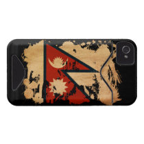 Nepal Flag Iphone 4 Id Cover