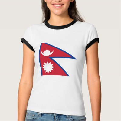 Nepal FLAG International Tshirt by flagshirt