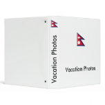 Nepal Flag Jewel binders