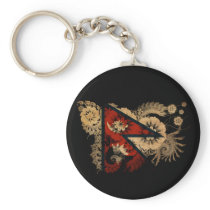 Nepal Flag Key Chain