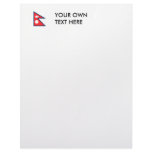 Nepal Flag letterhead