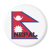Nepal Flag magnets by tshirtshirts Nepal Flag magnets