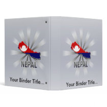 Nepal Flag Map 2.0 Binders