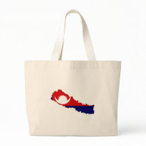 Nepal flag map bags by FlagStore Nepal flag map bags