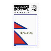 NEPAL FLAG postage