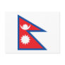 Nepal Flag Postcard