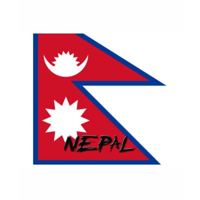 Nepal Flag Tee Shirts by