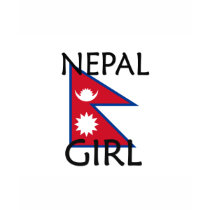 NEPAL GIRL t-shirts by flagshirt NEPAL GIRL t-shirts