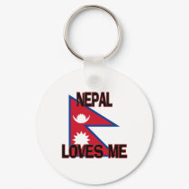Nepal Loves Me keychains