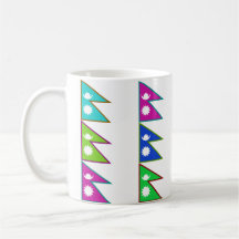 Nepal Multihue Flags Mug