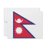 Nepal National Flag Custom Invites