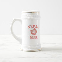 Nepal Pink Girl mugs