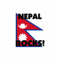 Nepal Rocks t-shirts by flagshirt Nepal Rocks t-shirts