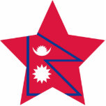 Nepal Star Photo Cut Out