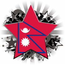 Nepal Star Photo Sculpture