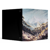 Nepalese Herdsmen in the Himalayas, 1826 3 Ring Binders
