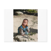 Nepali boy postcards