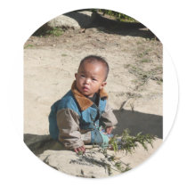 Nepali boy stickers