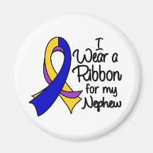Nephew - Bladder Cancer Ribbon Magnet