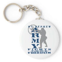 Nephew Fights Freedom - ARMY Keychain