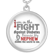 Nephew Means World To Me Diabetes Custom Jewelry