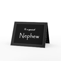 NEPHEW Ring Bearer Wedding Invitation Greeting Cards