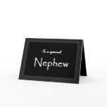 NEPHEW Ring BearerThank You  Template Card