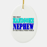 Nephews Birthdays Parties : Handsome Nephew Christmas Tree Ornament
