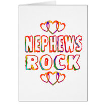 Nephews Rock Greeting Cards