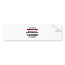 Nephrologist ... OMG WTF LOL Bumper Stickers