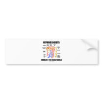 Nephrologists Embrace The Renal World (Nephron) Bumper Stickers