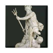 Neptune Calming the Waves, 1757 Fridge Magnet