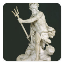 Neptune Calming the Waves, 1757 Sticker