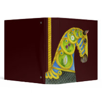 Neptune Carousel Horse Avery Binder