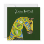 Neptune Carousel Horse Invitation