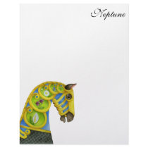 Neptune Carousel Horse Letterhead
