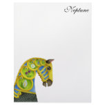 Neptune Carousel Horse Letterhead