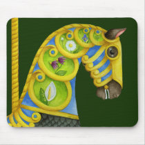 Neptune Carousel Horse Mousepad