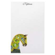 Neptune Carousel Horse Stationery