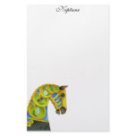 Neptune Carousel Horse Stationery