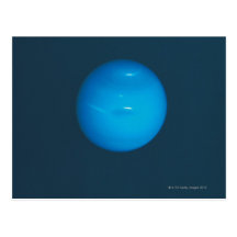 Neptune, dynamic blue-green atmosphere post cards