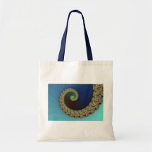 Neptune - Fractal Art Tote Bag