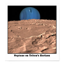 Neptune on Triton's Horizon posters by AstroBaby Neptune on Triton's Horizon posters