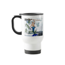 Neptune  Plastic Travel Mug