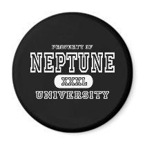 Neptune University Dark magnets by universityshirts Neptune University Dark magnets
