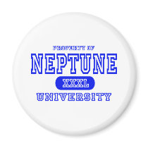 Neptune University magnets by universityshirts Neptune University magnets